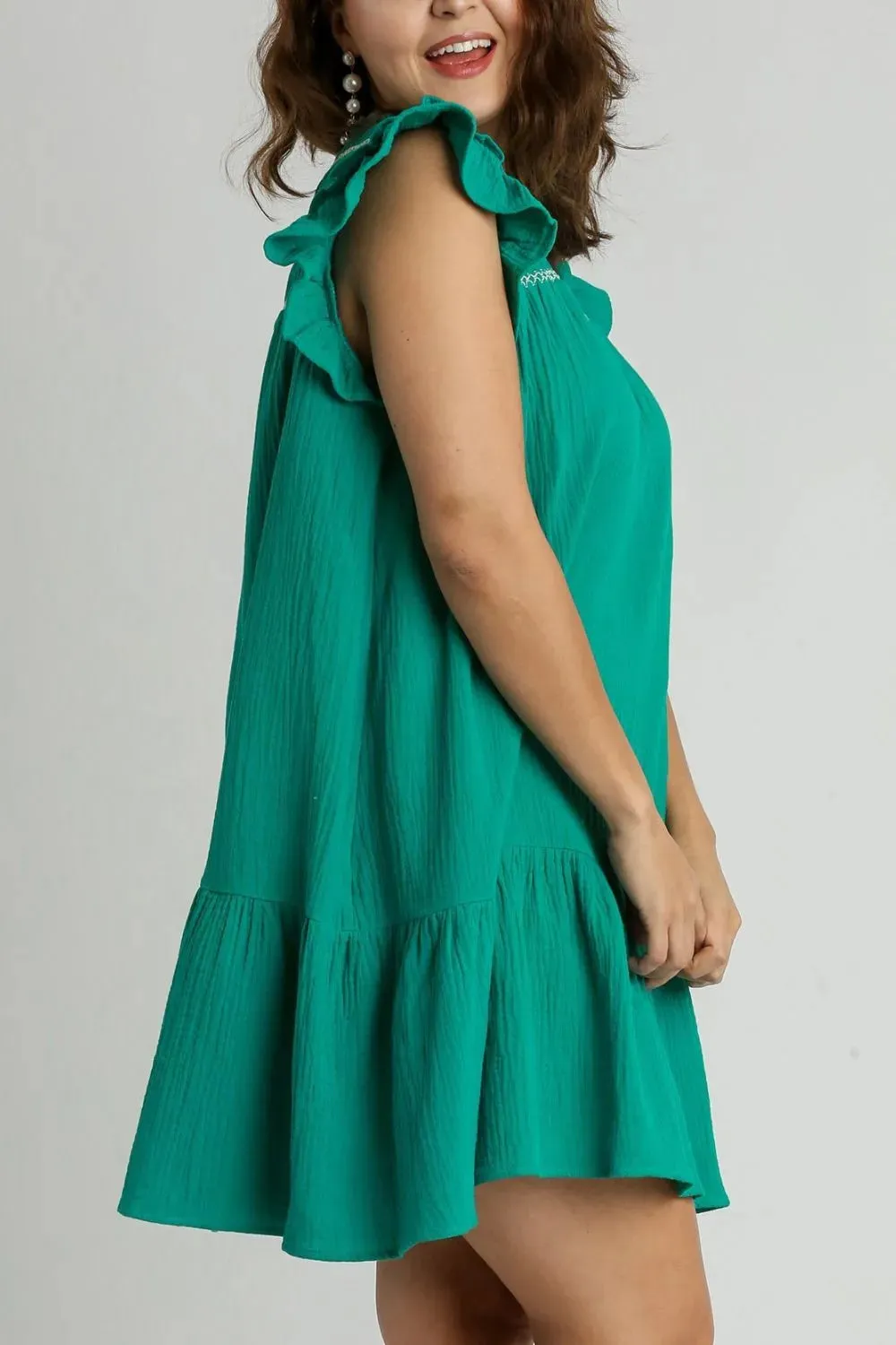 Where's Your Green Thumb Mini Dress