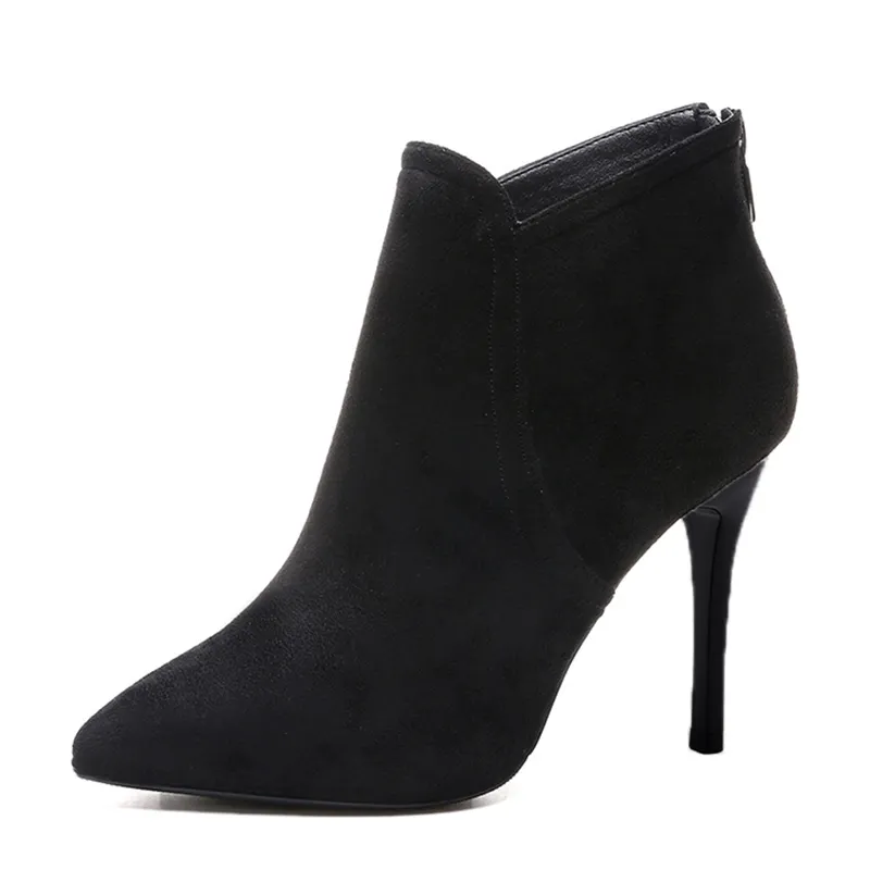 Women Boots Casual Shoes Woman Zipper Shoes