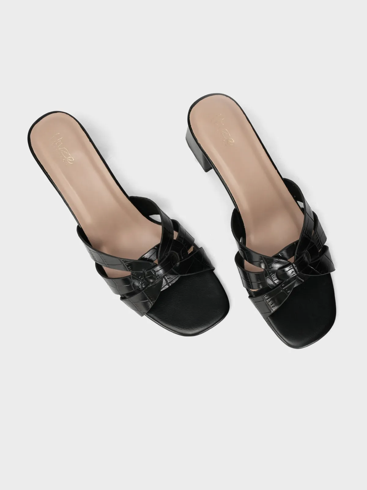 Women "DOVIE" Block Heel Comfy Sandals