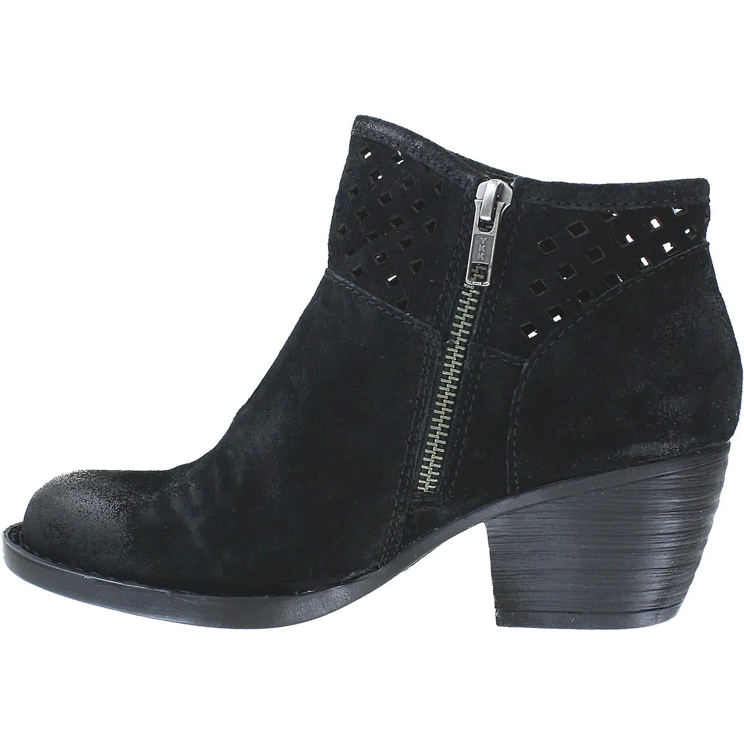 Women's Born Winema Black Distressed Suede