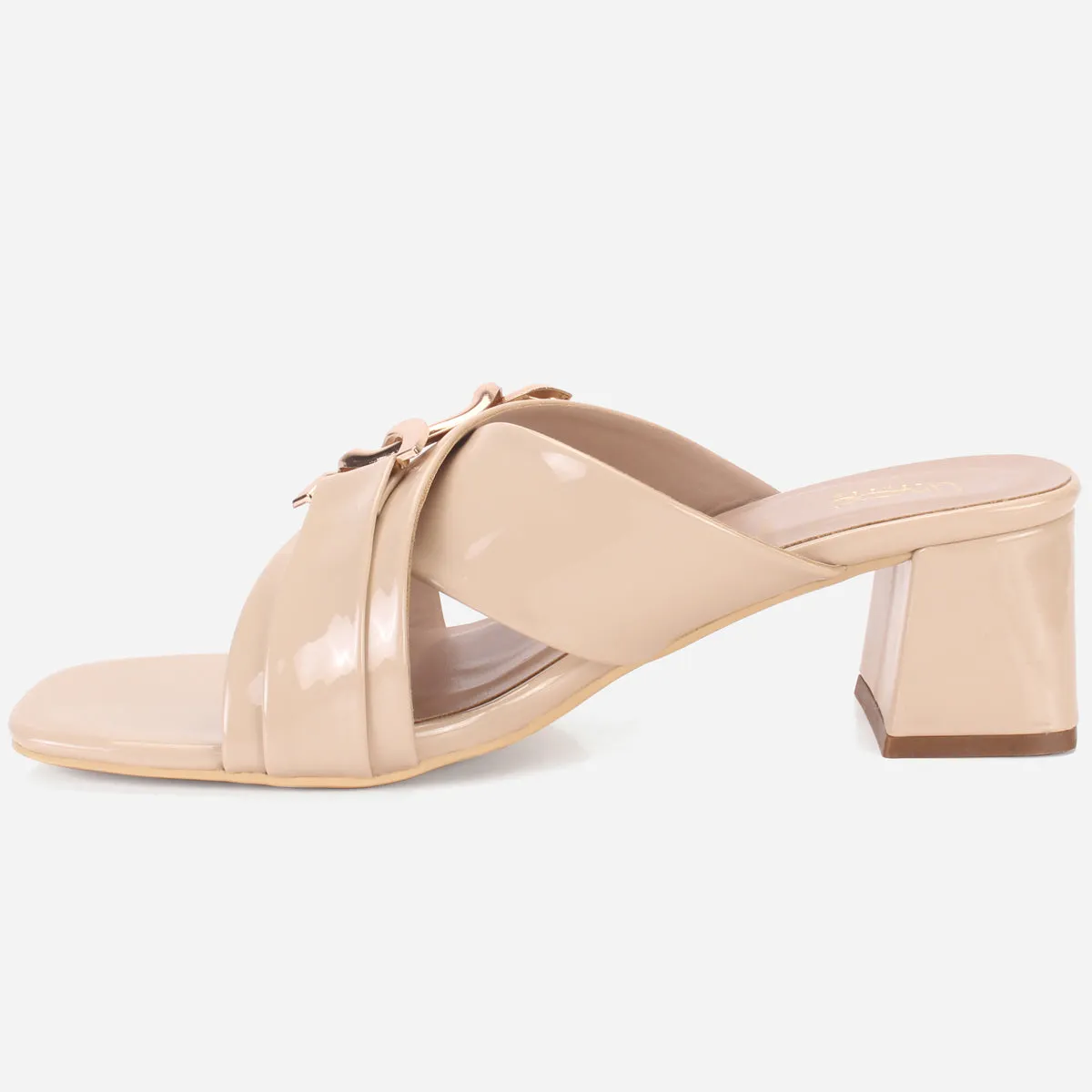 Womens "LINNLY" Block Heeled Sandals